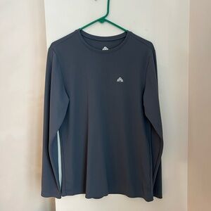 EMS Techwick Men's Gray Long Sleeve Shirt